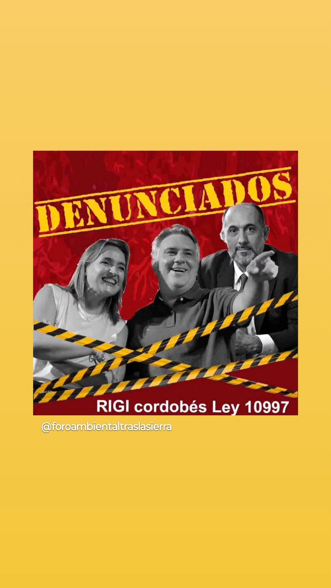 AmbientalForo's tweet photo. 𝗖𝗢𝗠𝗨𝗡𝗜𝗖𝗔𝗗𝗢. 𝗡𝗼𝘃𝗶𝗲𝗺𝗯𝗿𝗲 𝟮𝟬𝟮𝟰 
𝐃𝐄𝐍𝐔𝐍𝐂𝐈𝐀 𝐏𝐄𝐍𝐀𝐋 𝐀 𝐋𝐋𝐀𝐑𝐘𝐎𝐑𝐀 𝐏𝐎𝐑 𝐄𝐋 𝐑𝐈𝐆𝐈 𝐐𝐔𝐄 𝐀𝐆𝐑𝐀𝐕𝐀 𝐄𝐋 𝐄𝐂𝐎𝐂𝐈𝐃𝐈𝐎 𝐄𝐍 𝐂𝐎́𝐑𝐃𝐎𝐁𝐀
https://t.co/MnuxoSPVZ6
#Cordoba 
#Rigi 
#HacemosPorCordoba 
#Ecocidio 
#DenunciaPenal https://t.co/nbhnuYzwlV