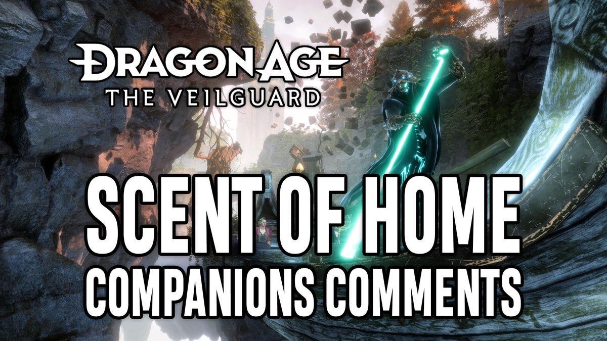 Coffee ☕ apple pie 🥧and... mortuary’s perfumes 💀⚰Companions recall the scent of their childhood homes in this section of Crossroads #DragonAge #Veilguard
youtu.be/CTcZv6ujc0Y