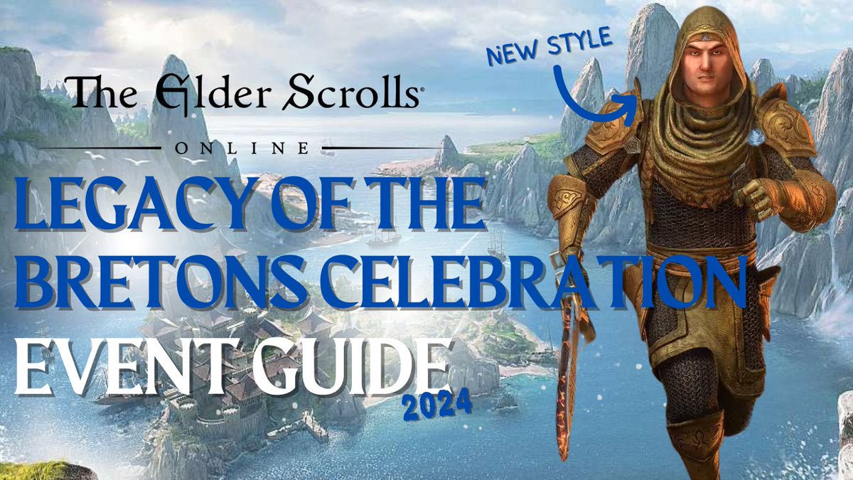 The Legacy of the Bretons Celebration in-game event starts tomorrow in <a href="/TESOnline/">The Elder Scrolls Online</a>! Are you ready to make your epic return to High Isle? 

Check out our event guides in the comments below to make the most of your event. #ESOfam