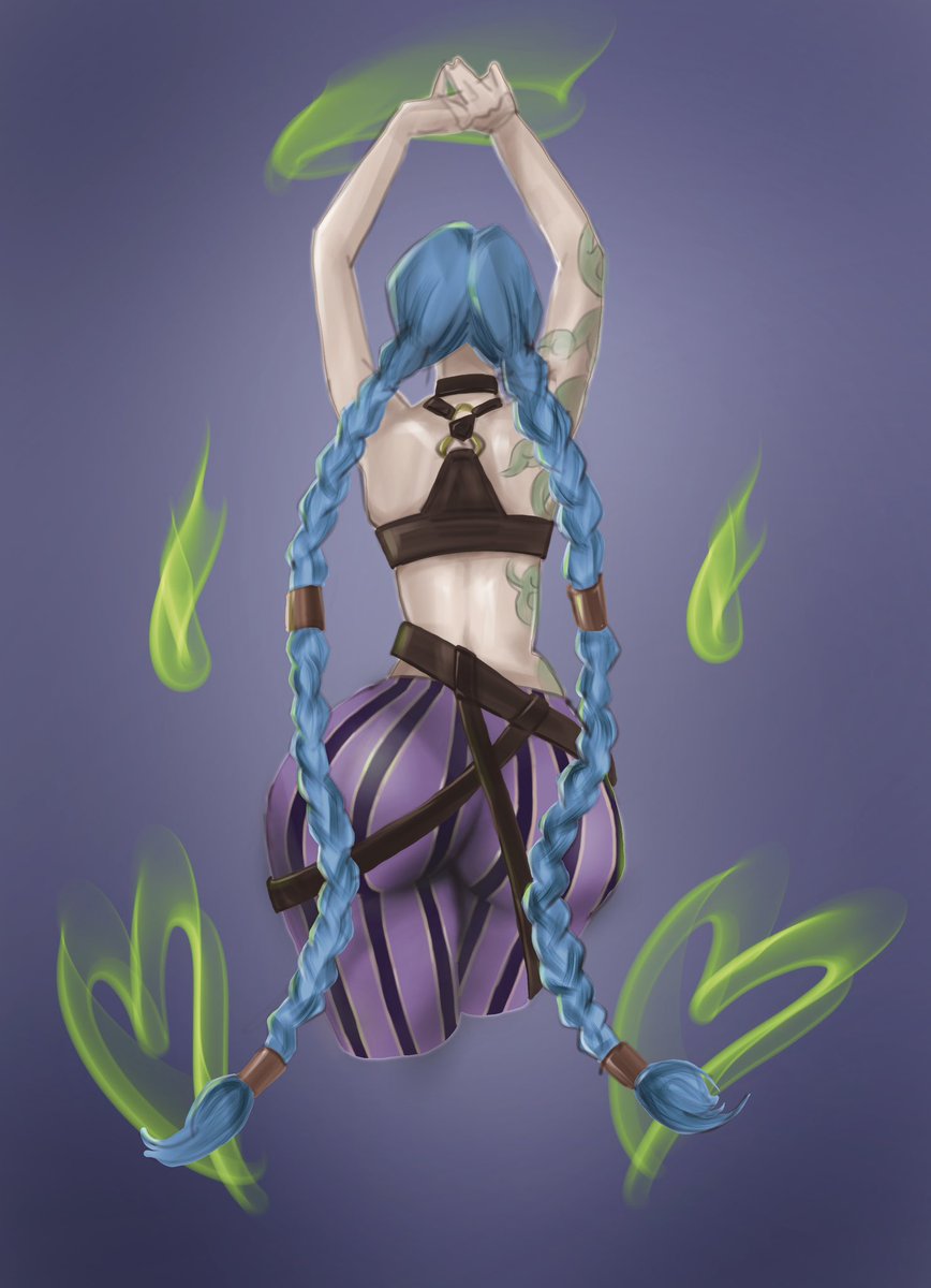 PinknSkull's tweet photo. #Jinx  #Arcane https://t.co/VCrYU96Qee