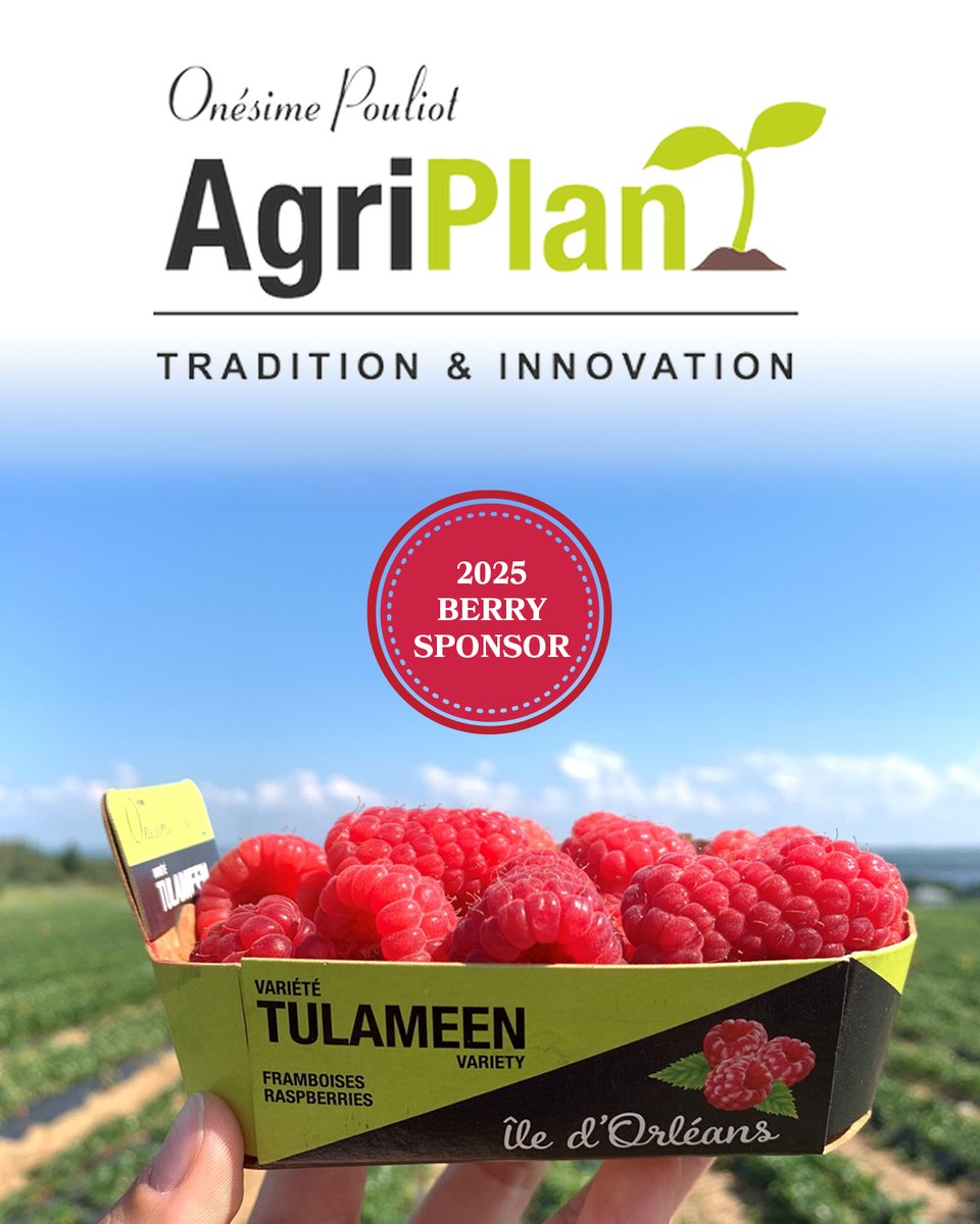 We would like to thank Onésime Pouliot AgriPlant for supporting our 2025 Conference as a Berry sponsor! Onésime Pouliot Agriplant is a nursery specialized in raspberry long canes &amp; strawberry trays plants. 🍓

Learn more: onesimepouliot.com

#NARBA #berrygrowers #raspberry