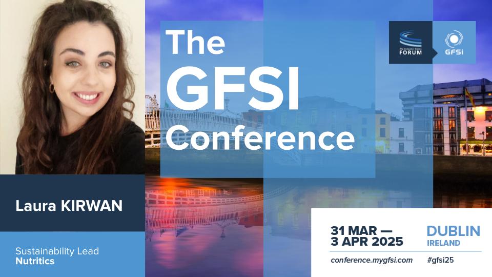 Laura KIRWAN, Sustainability Lead at <a href="/Nutritics/">Nutritics</a>  will speak at the #gfsi25 conference! Join us to learn about Global #Resilience and building a #Sustainable #FoodSafety Future.  Register today: bit.ly/4haWZZG