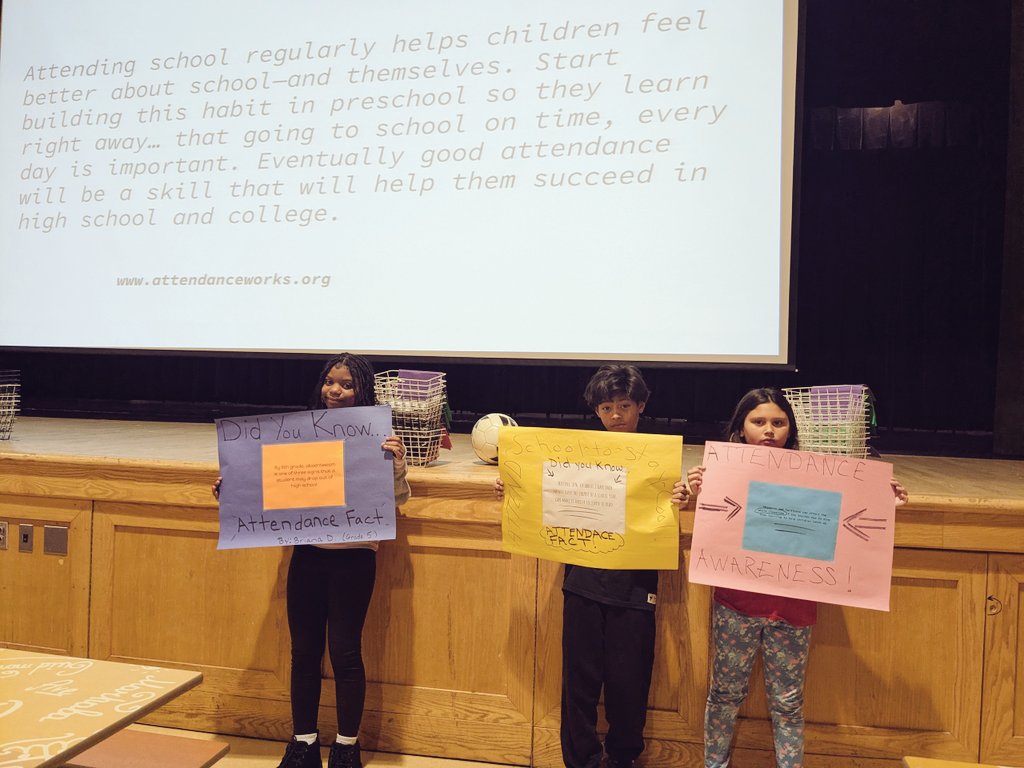 ATTENDANCE MATTERS! Thank you to the families that came to Gregory School during the day to see your child present on the importance of Attending School! Let's stick together &amp; help Ss build healthy routines bc #attendancematters <a href="/Jessica81795091/">Rodriguez</a> <a href="/GREG_Principal/">Nik Greenwood</a>