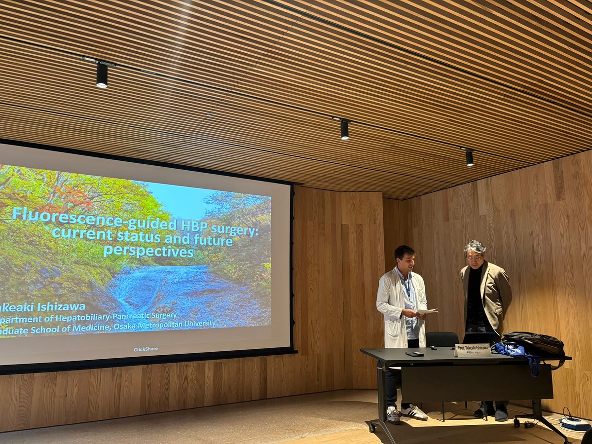 Martín Huerta García (@martinhuerta96) on Twitter photo Great lecture by Dr. Takeaki Ishizawa at <a href="/vallhebron/">Vall d'Hebron</a> titled "Fluorescence-guided HBP Surgery: Current Status and Future Perspectives." Thrilled to see such great interest in HBP surgery and ICG! Thanks to everyone who attended in person and joined us online! <a href="/VHIR_/">Vall d'Hebron Institut de Recerca</a> <a href="/GavaraGomez/">Concepción Gómez-Gavara</a> Great lecture by Dr. Takeaki Ishizawa at <a href="/vallhebron/">Vall d'Hebron</a> titled "Fluorescence-guided HBP Surgery: Current Status and Future Perspectives." Thrilled to see such great interest in HBP surgery and ICG! Thanks to everyone who attended in person and joined us online! <a href="/VHIR_/">Vall d'Hebron Institut de Recerca</a> <a href="/GavaraGomez/">Concepción Gómez-Gavara</a>