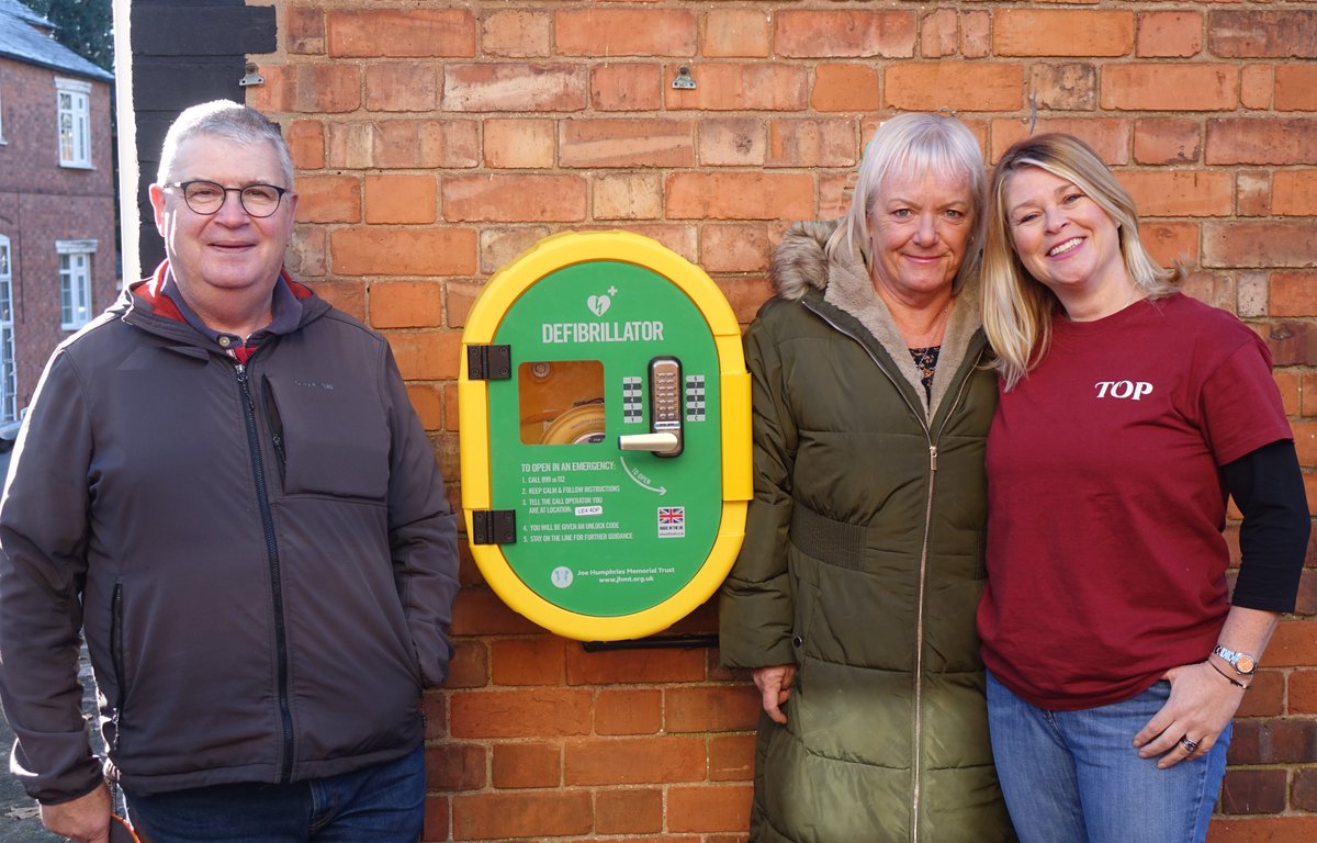 JHMTorguk's tweet photo. Local community group at the HEART of creating a safer environment for all in Birstall village with support from @JHMTorguk  https://t.co/mk3ioqNIoU #Leicestershire #Leicester #CPADs #CPR #heartsafecommunities #communitypartnerships #chainofsurvival #anyonecanbealifesaver https://t.co/d2Ab6Qd4qh