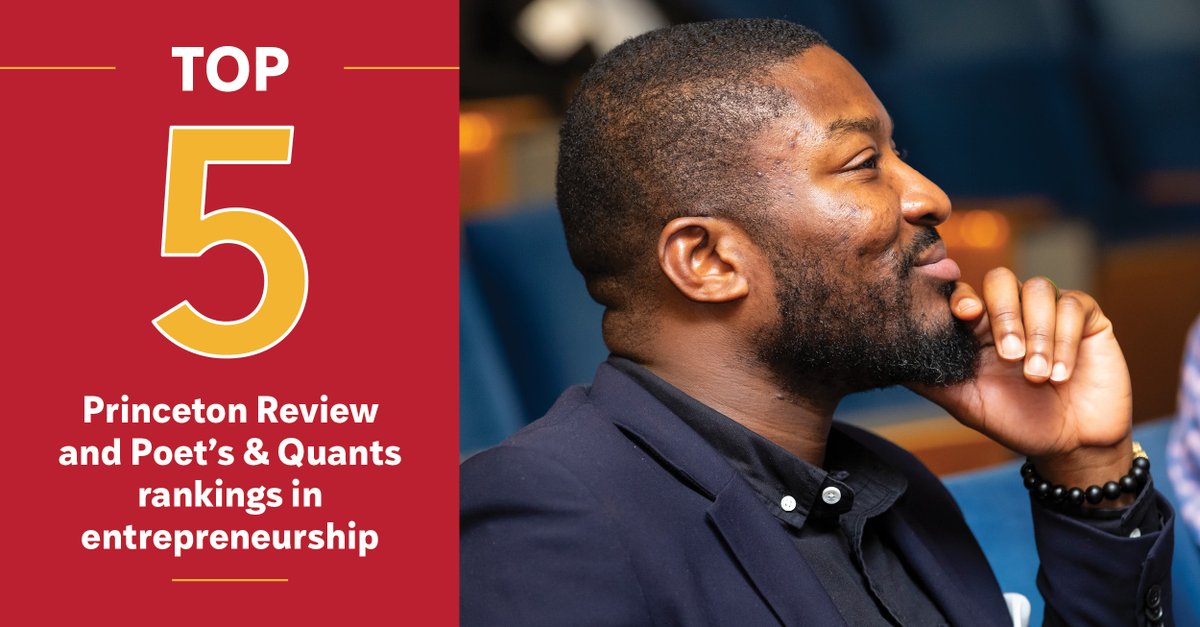 WashU Olin Business School (@washuolin) on Twitter photo We’re thrilled to announce that WashU Olin has been ranked Top 5 across <a href="/ThePrincetonRev/">The Princeton Review</a> and <a href="/Entrepreneur/">Entrepreneur</a> 's "Top 50 Best Entrepreneurship Programs of 2025" and <a href="/PoetsAndQuants/">Poets&Quants</a> "Best MBA Programs for Entrepreneurship"! 🎉
Read now: bit.ly/3AGaBM7 We’re thrilled to announce that WashU Olin has been ranked Top 5 across <a href="/ThePrincetonRev/">The Princeton Review</a> and <a href="/Entrepreneur/">Entrepreneur</a> 's "Top 50 Best Entrepreneurship Programs of 2025" and <a href="/PoetsAndQuants/">Poets&Quants</a> "Best MBA Programs for Entrepreneurship"! 🎉
Read now: bit.ly/3AGaBM7