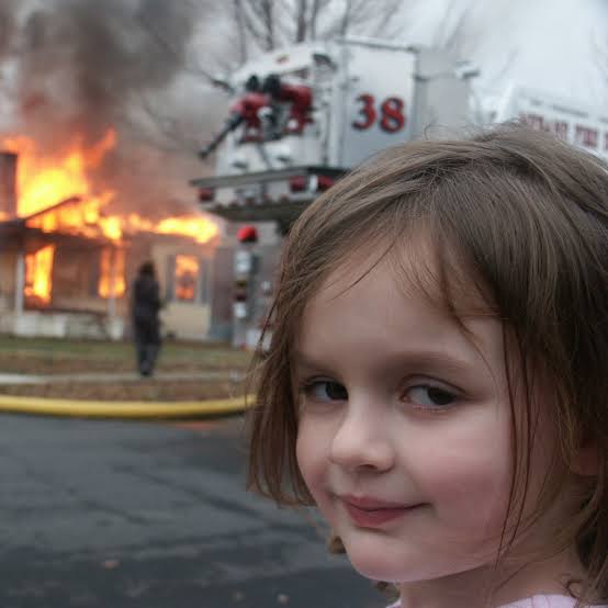 disastergirlCTO's tweet photo. @dukfuksonsol Let's burn it all down https://t.co/rqdM6rlMvG