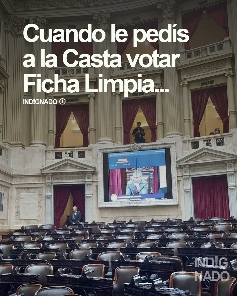 peladodelatv's tweet photo. ❌ NO HAY NADIE X FICHA LIMPIA 

¿LA CASTA TIENE EL CULO SUCIO? 

1- SI 🔥 
2- NO ❌ https://t.co/9oecpA447r