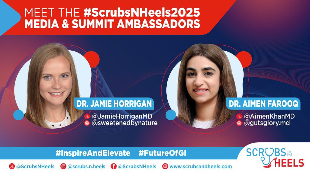 ScrubsNHeels's tweet photo. ✨Introducing #SNH25 Ambassadors✨

Our mission is to empower women at every career stage. These #Friendtors are uniting to amplify trainee voices, elevate YOUR summit experience &amp; beyond.
Got ideas❓Let's connect and make it happen💪🏼

#FutureOfGI #Mindsetforsuccess #SheLeads https://t.co/IpCZPqvhLi