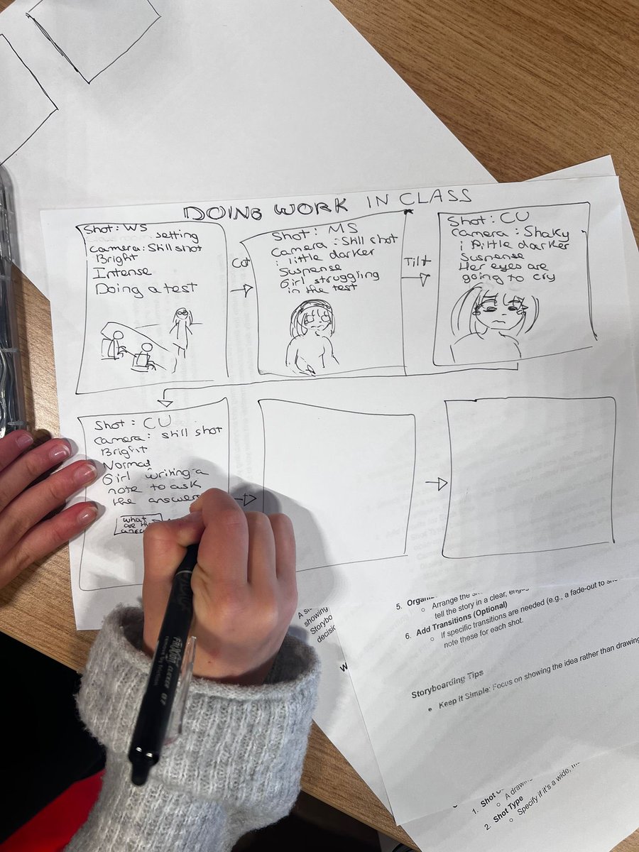 AlexanaBradean's tweet image. Learning the art of filmmaking: storytelling, planning scenes, and creating visually engaging narratives. Turning ideas into cinematic experiences! #FilmmakingBasics #Storytelling #VisualCreativity