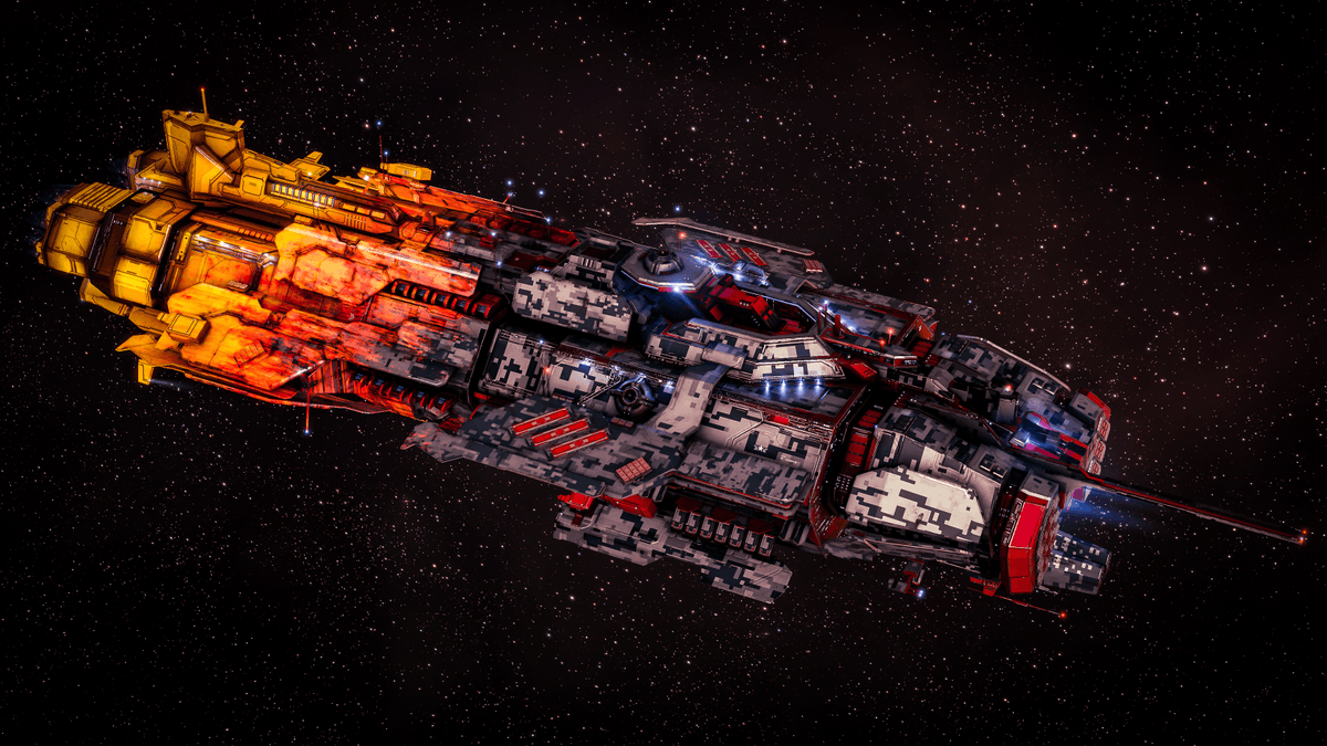 EveOnline's tweet photo. EVE London was so much fun! 

Part of the events included a SKINR design competition for best Deathless SKIN, best used of pattern, and best overall SKIN.

Dangerous Deswe won best Deathless SKIN and best overall SKIN, and Chris Roberts won with his Phoenix Navy dubbed "Firebirb".

#Tweetfleet #EVEOnline
