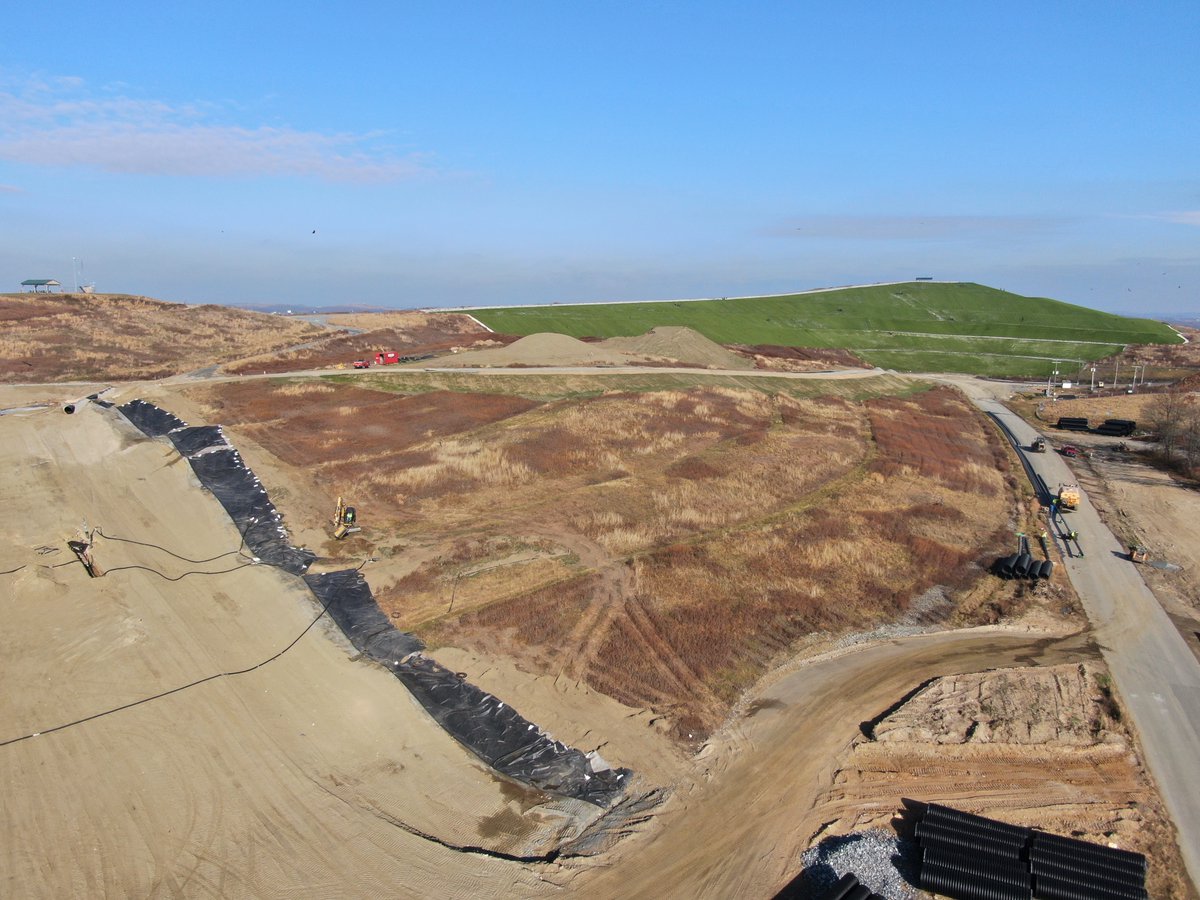 ChesterCSWA's tweet photo. Preparation of the liner subbase continues for our next cell https://t.co/rl1aOHYfyI