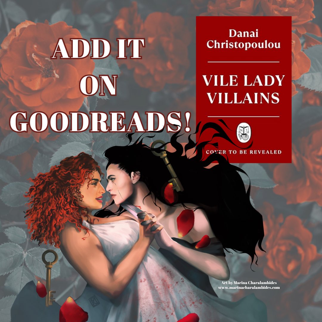 Danaiwrites's tweet photo. If a horromantasy with murderous sapphics sounds like something you’d enjoy, I would really appreciate it if you add VILE LADY VILLAINS on Goodreads https://t.co/dvVYE3tjvw