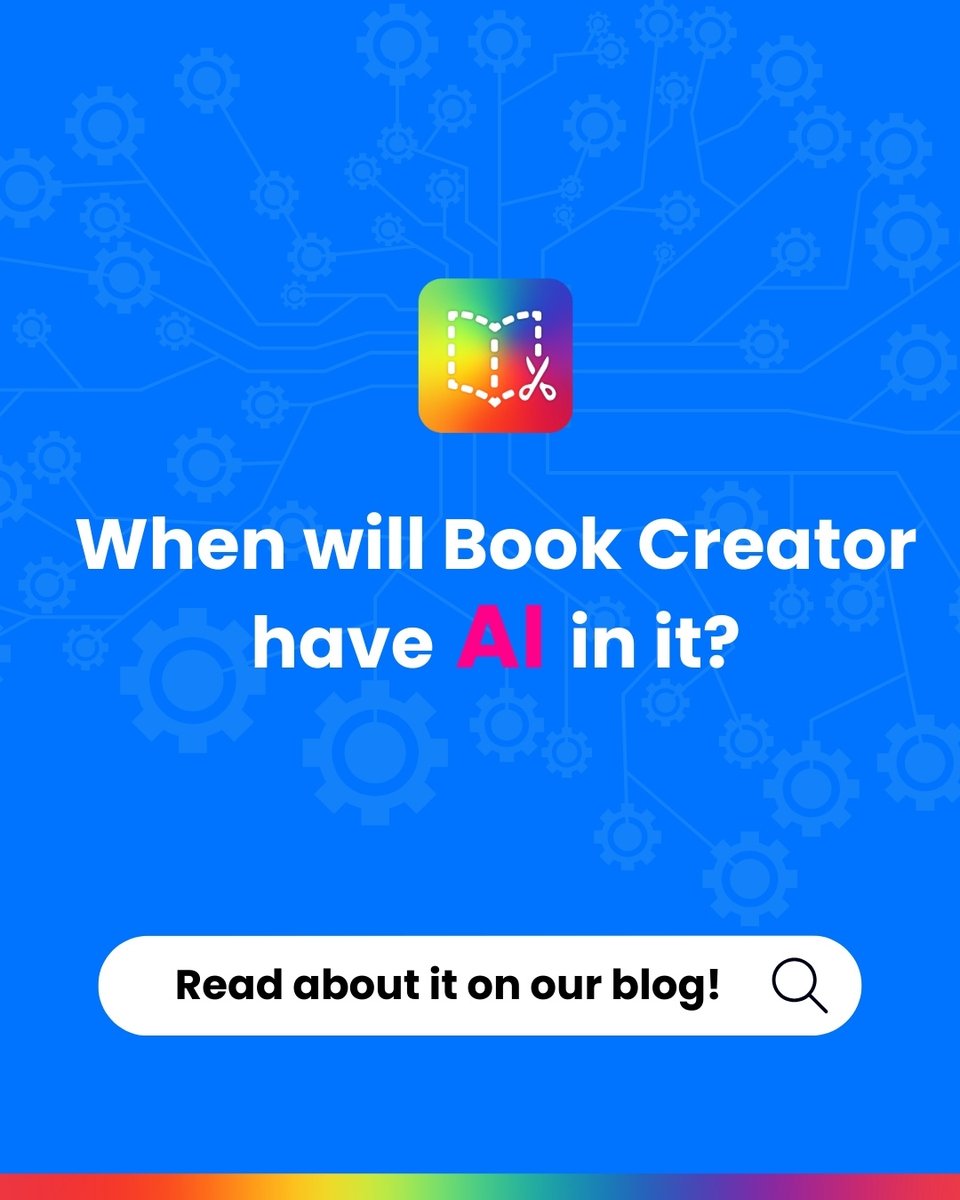 BookCreatorApp's tweet photo. 🤖 Curious about AI in Book Creator? 

Discover how we’re thoughtfully approaching AI integration to support students, teachers, and administrators while prioritizing safety and simplicity.

👉 https://t.co/tU0TppDf6P

#EdTech #AIinEducation #DigitalLearning #BookCreator https://t.co/J9BvfqNe8F