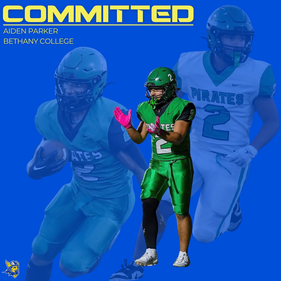Aiden Parker (@aiden_bp07) on Twitter photo After a great visit I’m blessed to announce my commitment to continue my academic and football career <a href="/FootballBethany/">Bethany College Football</a> Thank you to my family, coaches, and teammates that made this possible. @C0ACHHORST <a href="/_CoachHolden/">Knute Holden</a> <a href="/tctabler/">PrepRedZoneTom Tabler</a> <a href="/Greenland_FBall/">Greenland Pirates</a> <a href="/coachnapiergp/">Cody Napier</a> #RockarStockar After a great visit I’m blessed to announce my commitment to continue my academic and football career <a href="/FootballBethany/">Bethany College Football</a> Thank you to my family, coaches, and teammates that made this possible. @C0ACHHORST <a href="/_CoachHolden/">Knute Holden</a> <a href="/tctabler/">PrepRedZoneTom Tabler</a> <a href="/Greenland_FBall/">Greenland Pirates</a> <a href="/coachnapiergp/">Cody Napier</a> #RockarStockar
