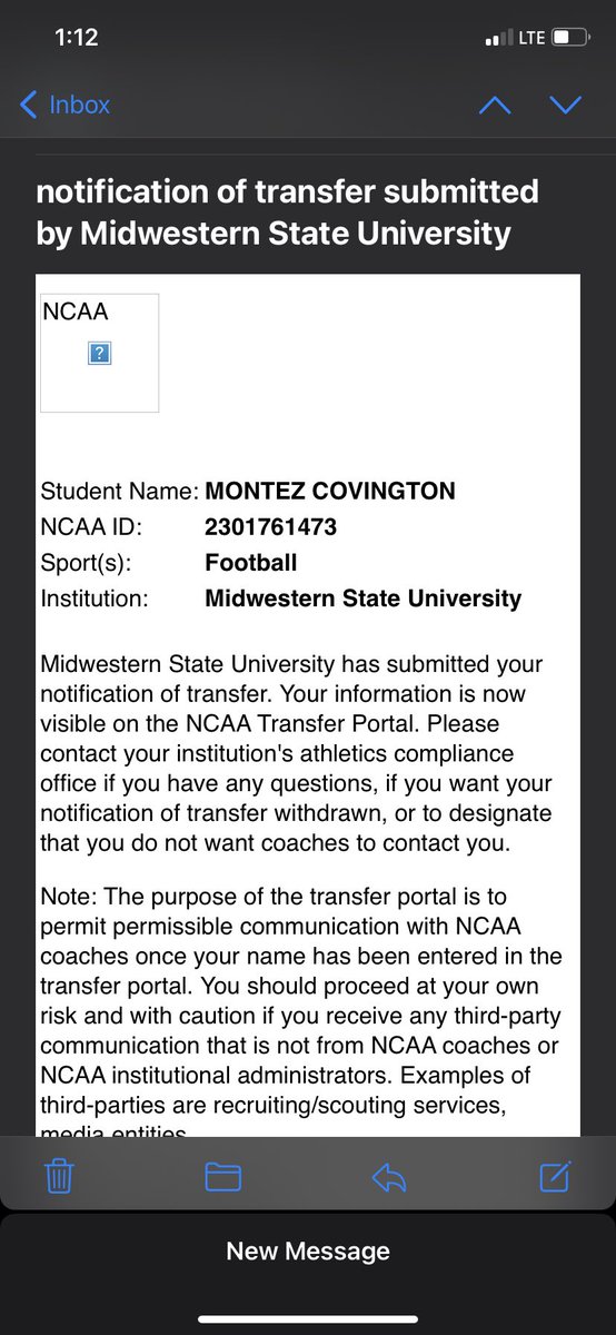 sayytezz's tweet photo. Very Thankful for the opportunity Midwestern State has offered me but I will be entering the transfer portal with 3️⃣ years left of eligibility ‼️ #GodsPlan https://t.co/yGeN7qxxNQ