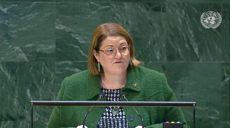 NZUN's tweet photo. "The veto is perhaps one of the most egregious imperfections facing our organisation.”

Today the General Assembly held its third annual session with Member States around the use of the veto in the Security Council.

Reform remains an urgency 🇺🇳

📎 https://t.co/NaCA1WzYbr
#UNSC https://t.co/E1ioWM6vHM