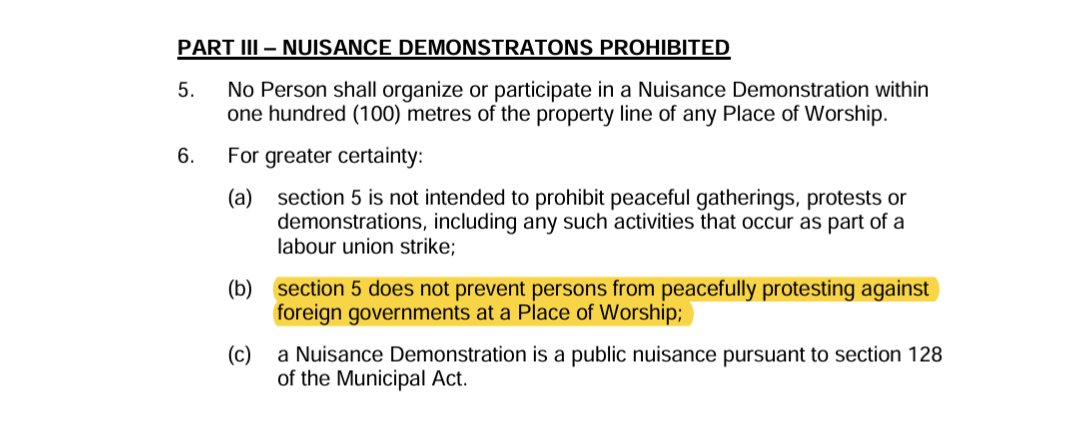 BaazNewsOrg's tweet photo. BREAKING | Brampton's new "Protecting Places of Worship By-law from Nuisance Demonstrations," introduced after pro-India mobs attempted to storm Gurdwaras on Nov 3/4, clarifies that it's not preventing "persons from peacefully protesting foreign govts at a Place of Worship." https://t.co/Xil12jCwXE