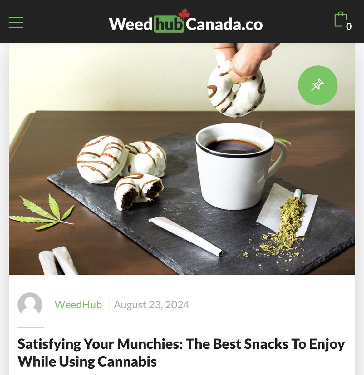Weedhubcanada's tweet photo. What are your go to munchies?🍪🍩
https://t.co/gSqXx1FLlJ 🌱🇨🇦 #munchies #canada #blog #weedhubcanada https://t.co/QvoOcPN04f