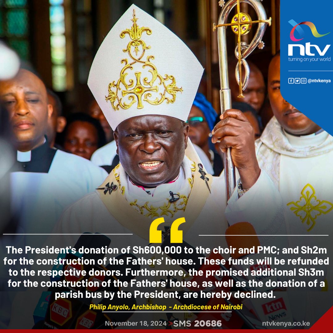 The hypocrisy if you are genuine returns all the money from politicians no churches just side shows and playing politics