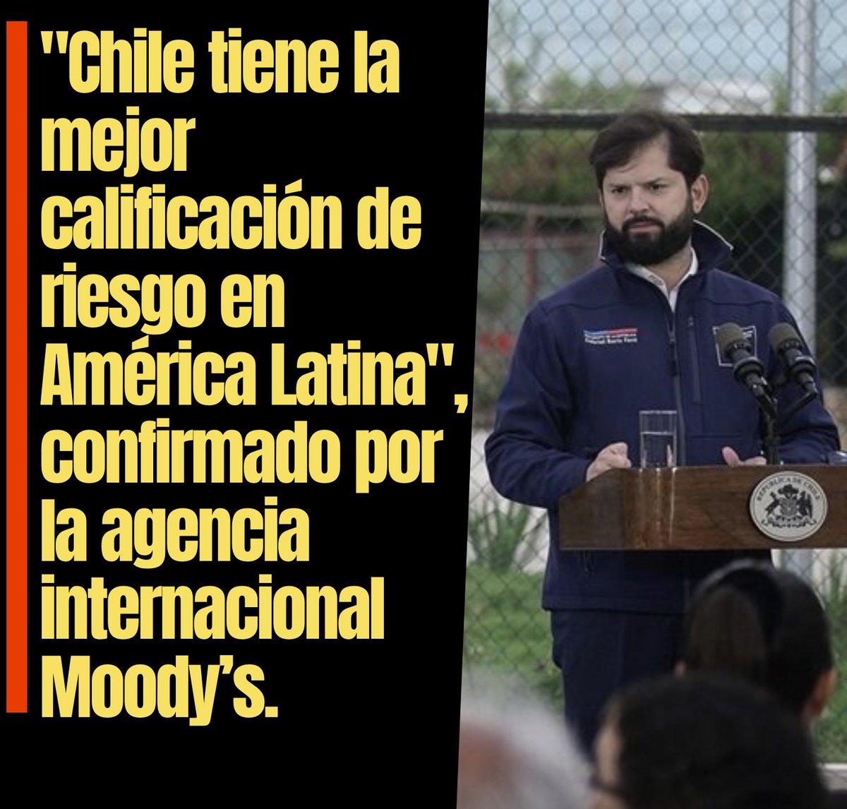 Estas son noticias que deberían estar en todos los canales y medios. Buen trabajo Ministro <a href="/mariomarcelc/">Mario Marcel Cullell</a> ! #QueSeSepa #chileavanzacontigo