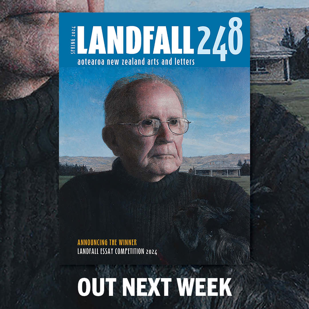 We're counting down to the brand new issue of Landfall being released 💙 Keep a look out for this beautiful new issue in stores next week! oup.nz/landfall248