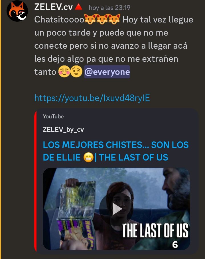 Mensaje de Chris atráves de discord 
<a href="/christophervele/">Christopher Velez 🔺</a>