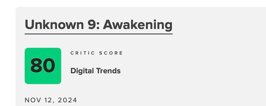 Je cherchais à voir qui a donné une note négative à Stalker 2 sur Metacritics. Ouais... Ça explique tout.