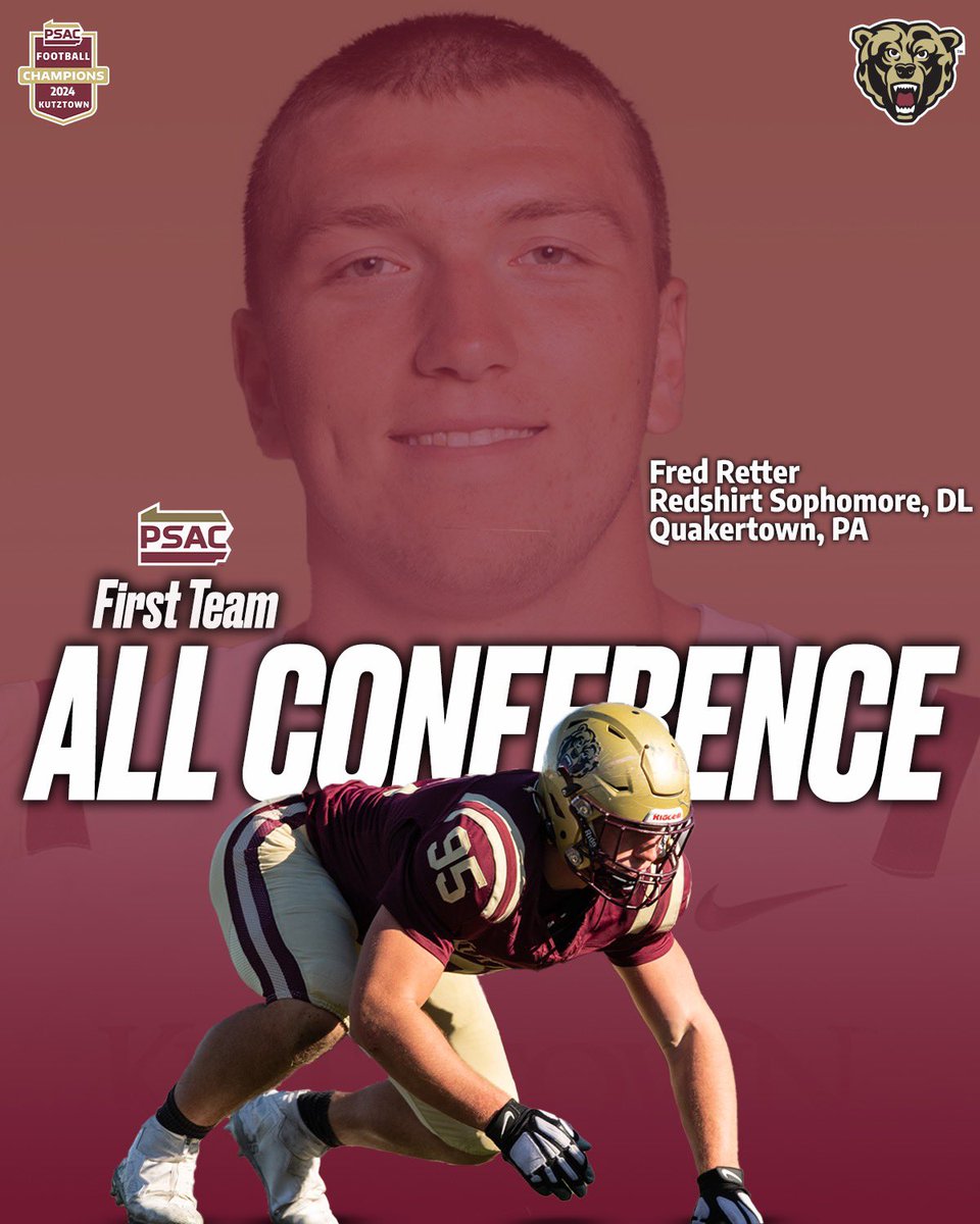 Kutztown Football 🐻 tweet media