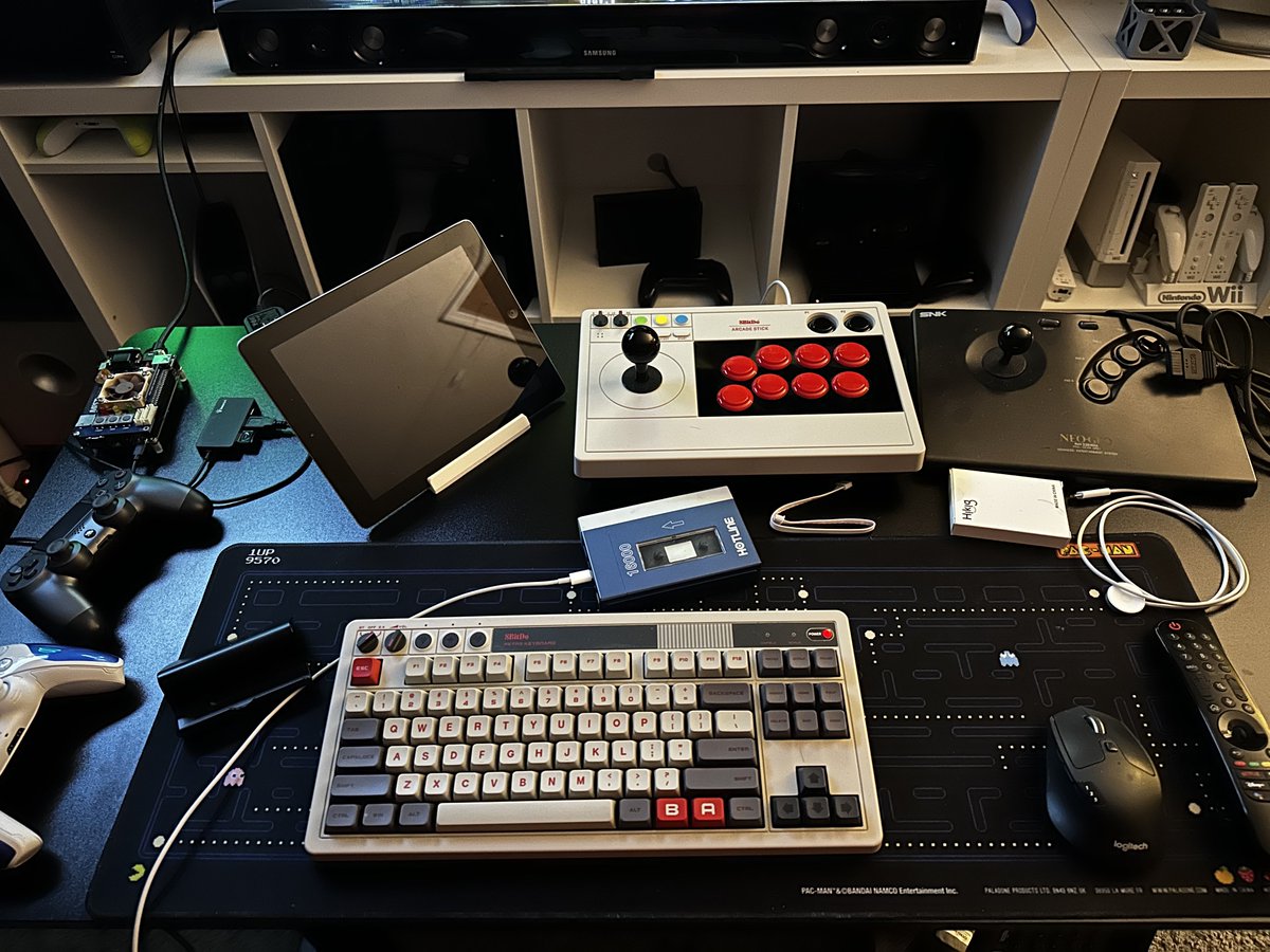 My desk is a nerdy mess right now.