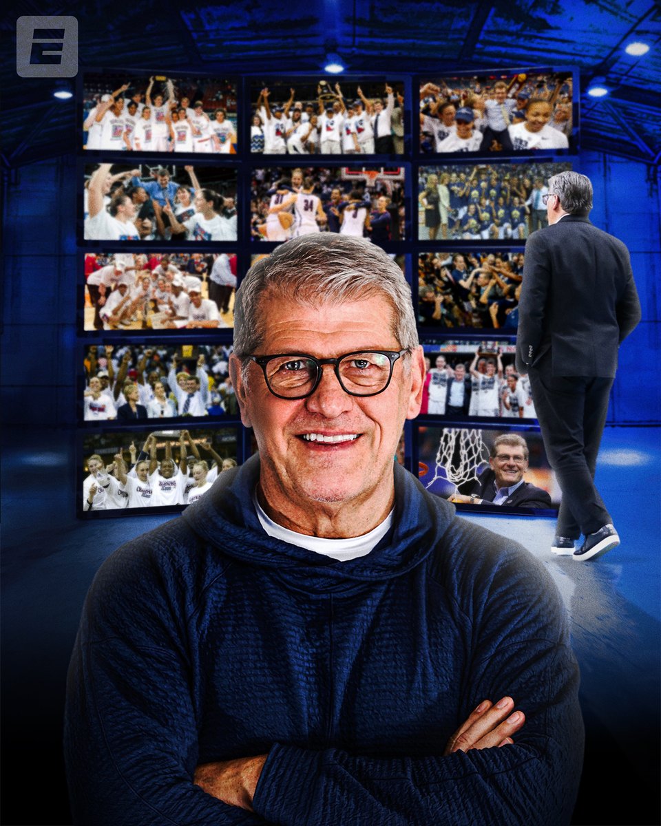 A CAREER BUILT FOR REPLAYS ⏮️ 

With his 1,217th win, UConn women's basketball's Geno Auriemma becomes the WINNINGEST basketball coach in NCAA history 🔥👏