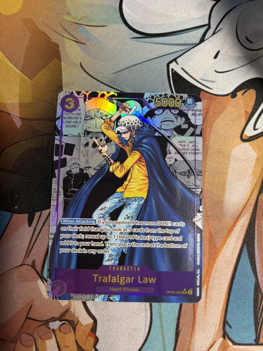 Bobabloosh's tweet photo. Yooo scanning all the cards in now, how much this one worth??
#ONEPIECE #onepiececardgame https://t.co/7GSQFzkbEu