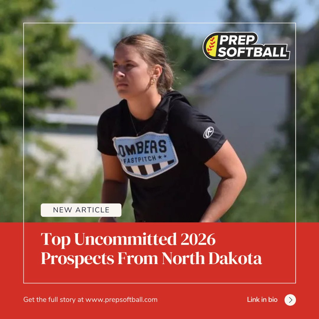 Prep Softball π₯ (@prepsoftball) on Twitter photo Below, we examine the top 2026 uncommitted softball prospects from North Dakota.
Featuring <a href="/MadisonAadland/">Madison Aadland</a>, <a href="/EmmaMJonessss/">Emma Jones</a>, <a href="/Logen41083892/">Logen Ystaas</a>, <a href="/jada_purdy3/">Jada Purdy</a> and more!
prepsoftball.com/2024/11/20/top⦠Below, we examine the top 2026 uncommitted softball prospects from North Dakota.
Featuring <a href="/MadisonAadland/">Madison Aadland</a>, <a href="/EmmaMJonessss/">Emma Jones</a>, <a href="/Logen41083892/">Logen Ystaas</a>, <a href="/jada_purdy3/">Jada Purdy</a> and more!
prepsoftball.com/2024/11/20/topβ¦