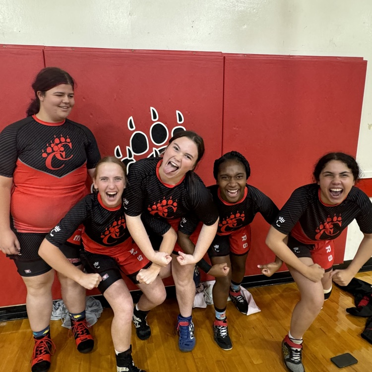 These ladies made history tonight at CCHS by being the first ever female wrestling team to compete AND they WON their Dual Team Meet! 
#makinghistory #BearDown #CCSSHINE
