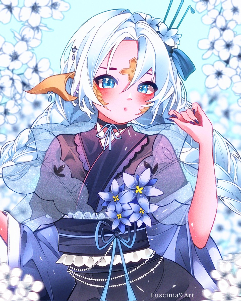 Luscinia✨ VGEN Commission 🍩💚 tweet media