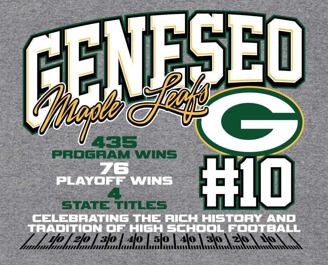 IHSA_IL's tweet photo. 🏈🏈TOP 5⃣0⃣ #IHSA FOOTBALL PROGRAMS 🏈🏈
📅 1974 | 2024

⭐️⭐️#⃣1⃣0⃣⭐️⭐️
🍃 Geneseo Maple Leafs
📍 Geneseo

🔗🏈🔔 More on Geneseo's titles &amp; tradition &amp; the Top 50 programs▶️https://t.co/zGr6ldUtK1

🔗👕Exclusive Top 50 shirts▶️https://t.co/4p48oPHPy0 https://t.co/Ek5zpmlIui