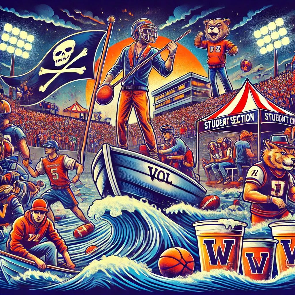 ccbeyondthegame's tweet image. We’ve covered the Vol Navy, the Izzone, and everything in between. If your traditions don’t involve beer, rivalry, and borderline occult activity, are you even a fan? 👀
Listen now: bit.ly/3XvdZ54  #VolNavy #Izzone #CollegeBasketball #GameDayTraditions #BasketballCulture