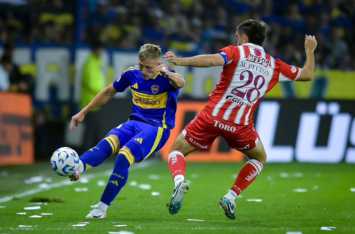 Alerta en Boca por otra lesión más: Juan Barinaga tuvo que pedir el cambio Juan Barinaga en Boca vs Unión.