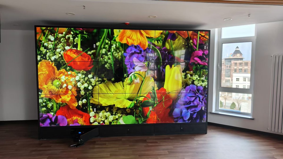 Rachel_yu433's tweet image. 3 Sets of 3x3 55&quot; LCD Video Wall, Looks Nice. #LCDvideowall #videowall #lcdwall