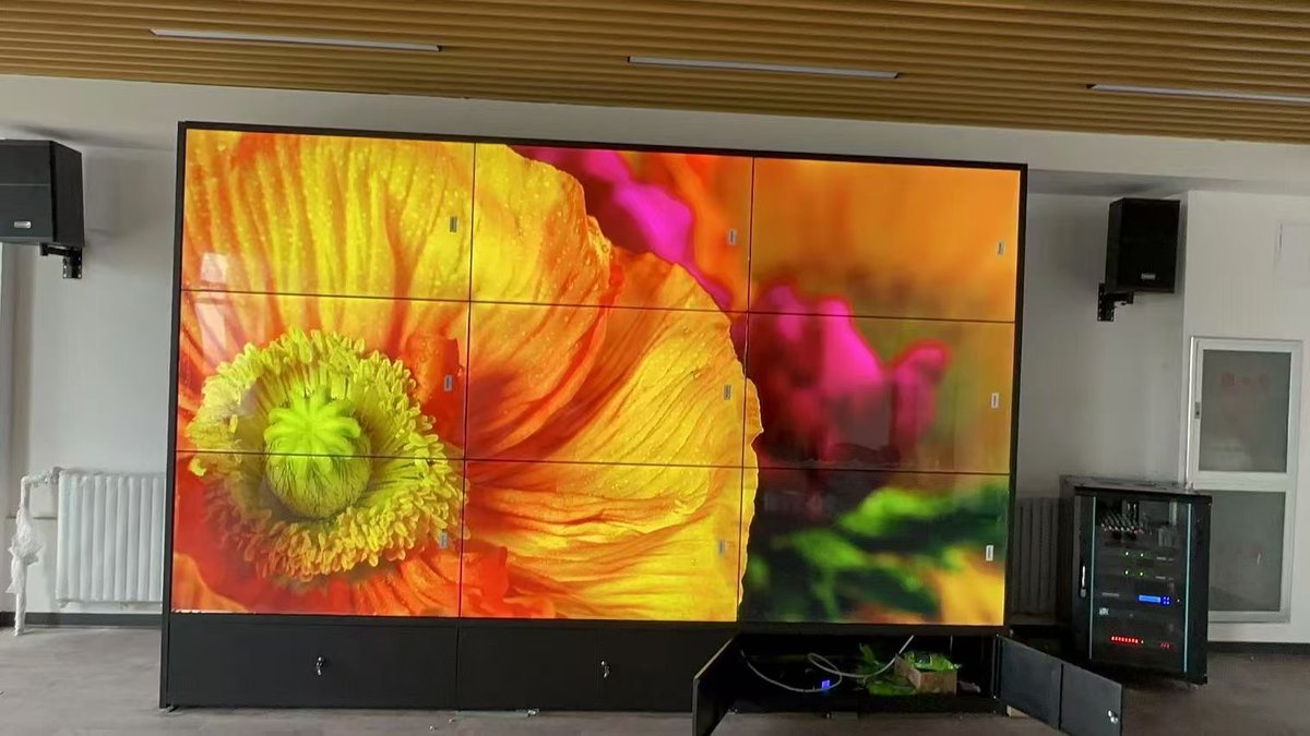 Rachel_yu433's tweet image. 3 Sets of 3x3 55&quot; LCD Video Wall, Looks Nice. #LCDvideowall #videowall #lcdwall