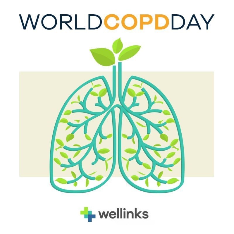Wellinks (@wellinkshealth) on Twitter photo 🌍 World COPD Day: Nov 20th 🌬
As healthcare professionals, let’s raise awareness for those with COPD. You can help by educating, advocating, and supporting patients. 
Together, we can enhance outcomes & promote better lung health!
#WorldCOPDDay #COPD #LungHealth 🌍 World COPD Day: Nov 20th 🌬
As healthcare professionals, let’s raise awareness for those with COPD. You can help by educating, advocating, and supporting patients. 
Together, we can enhance outcomes & promote better lung health!
#WorldCOPDDay #COPD #LungHealth
