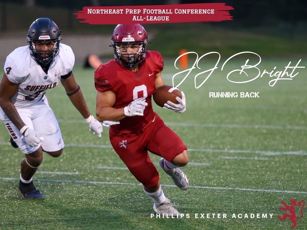 Congrats to ⁦<a href="/JJBright0/">Jayden Bright</a>⁩ on being named All-Conference!
#WeAreExeter #AlwaysExeter