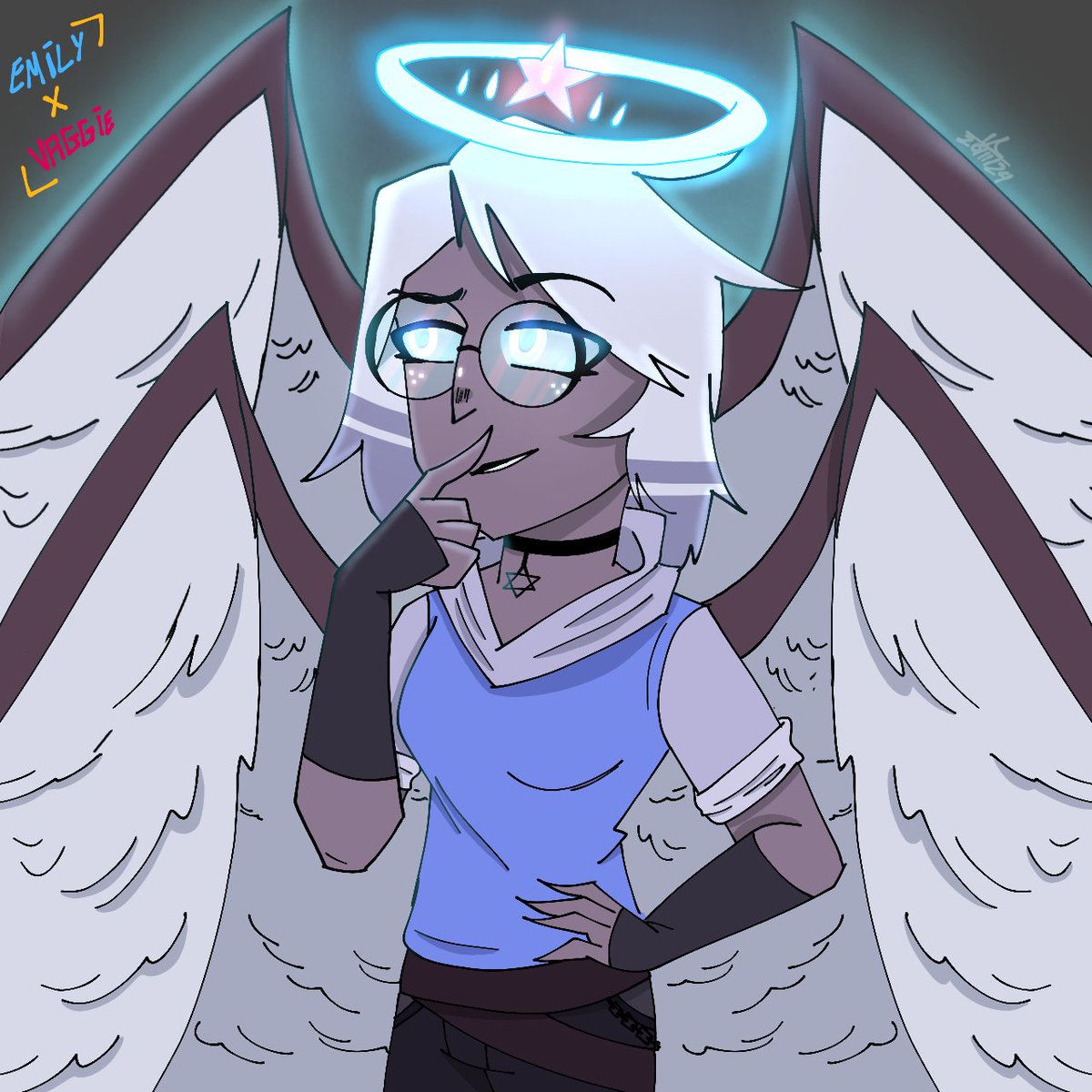 LukasUva_'s tweet photo. This Roleplay thing has me crazy XD

#HazbinHotel #HazbinHotelFanart #Charlute #HazbinHotelEmily #Vaggie https://t.co/UAQzEr5h9r
