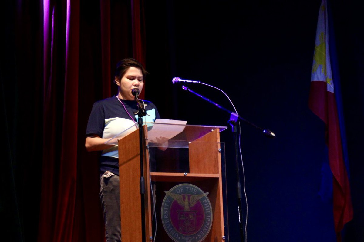mkule's tweet photo. LOOK: In celebration of the annual Development Studies Week, the @UPMDevSoc hosts a forum titled “Beyond Figures: Deconstructing Debt and Dependence in the Global South” at the UP Manila Theater, which dissects the structural flaws of international development finance.

#ReconfigurationAndResistance2024
#DevStudWeek2024
#TatakDevStud