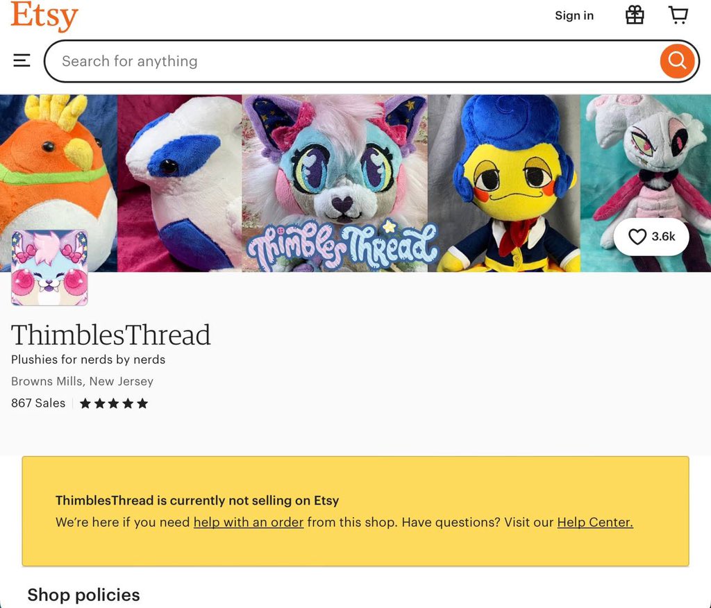 How the fuck do I pay this fee back when Etsy is my soul source of income