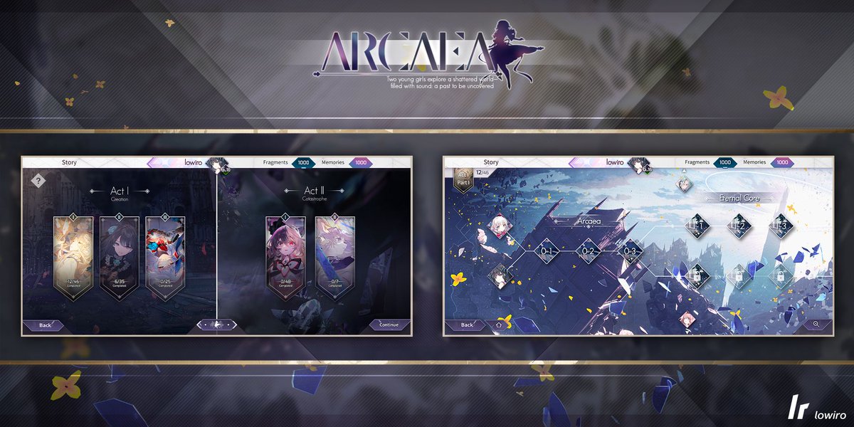 Arcaea v6.0 is here. The new Act II Main Story Pack 