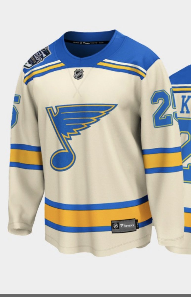 vbenenati5's tweet photo. @jheilgie7 These should be the blue’s permanent sweaters and it shouldn’t be up for debate. https://t.co/RTkriiZEII