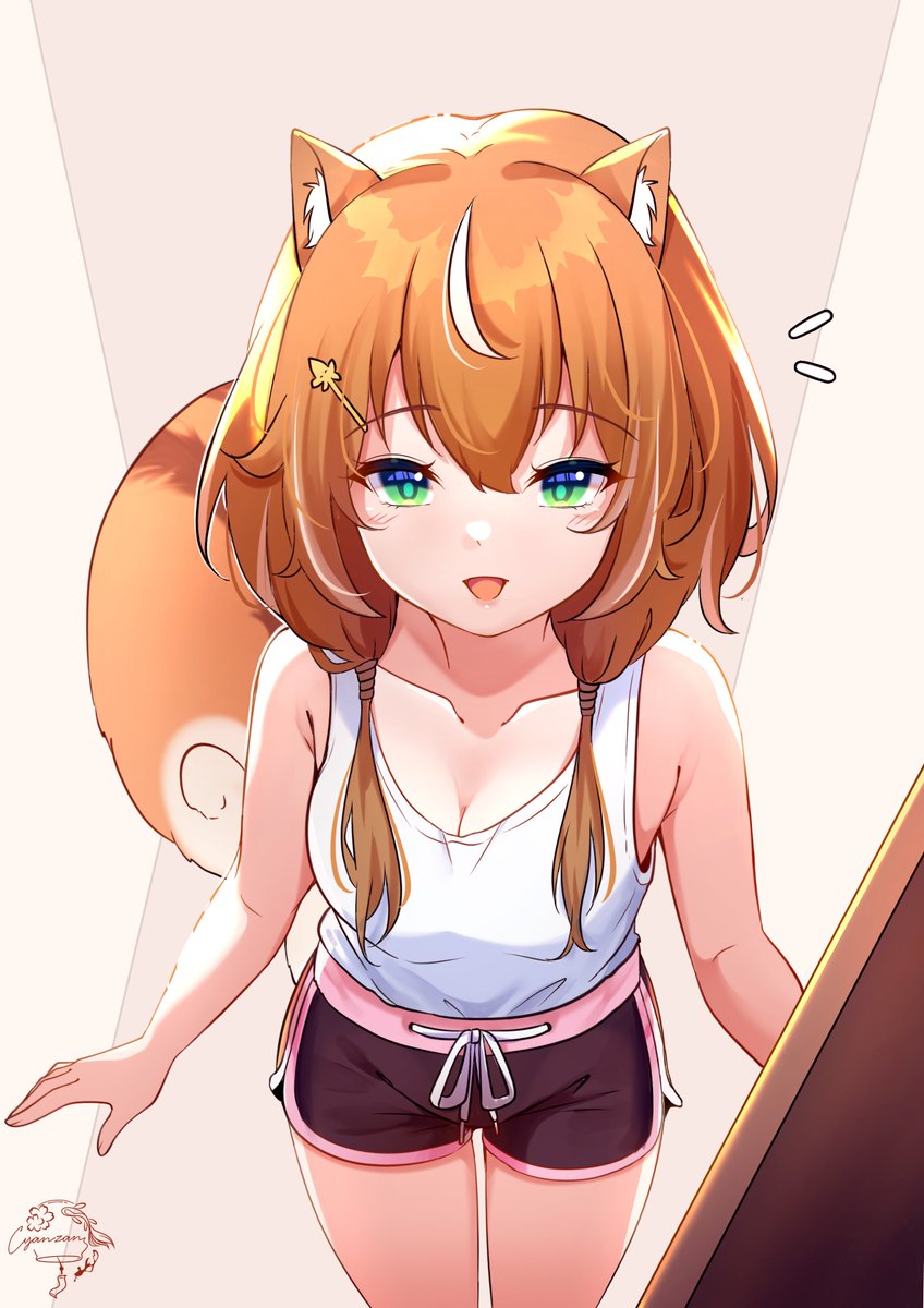 cyanzann's tweet image. Day 008
Okaeri~!🥰 
#100DayChallenge #hololive #iRISUtration