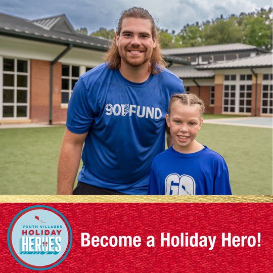 This holiday season, I'm teaming up with <a href="/youthvillages/">Youth Villages</a> to make sure every child has a reason to smile. Become a Holiday Hero and help bring joy to children in need. #HolidayHeroes #GoTigersGo #ad <a href="/901fund/">@901Fund</a>  
🎁 youthvillages.org/holidayheroes