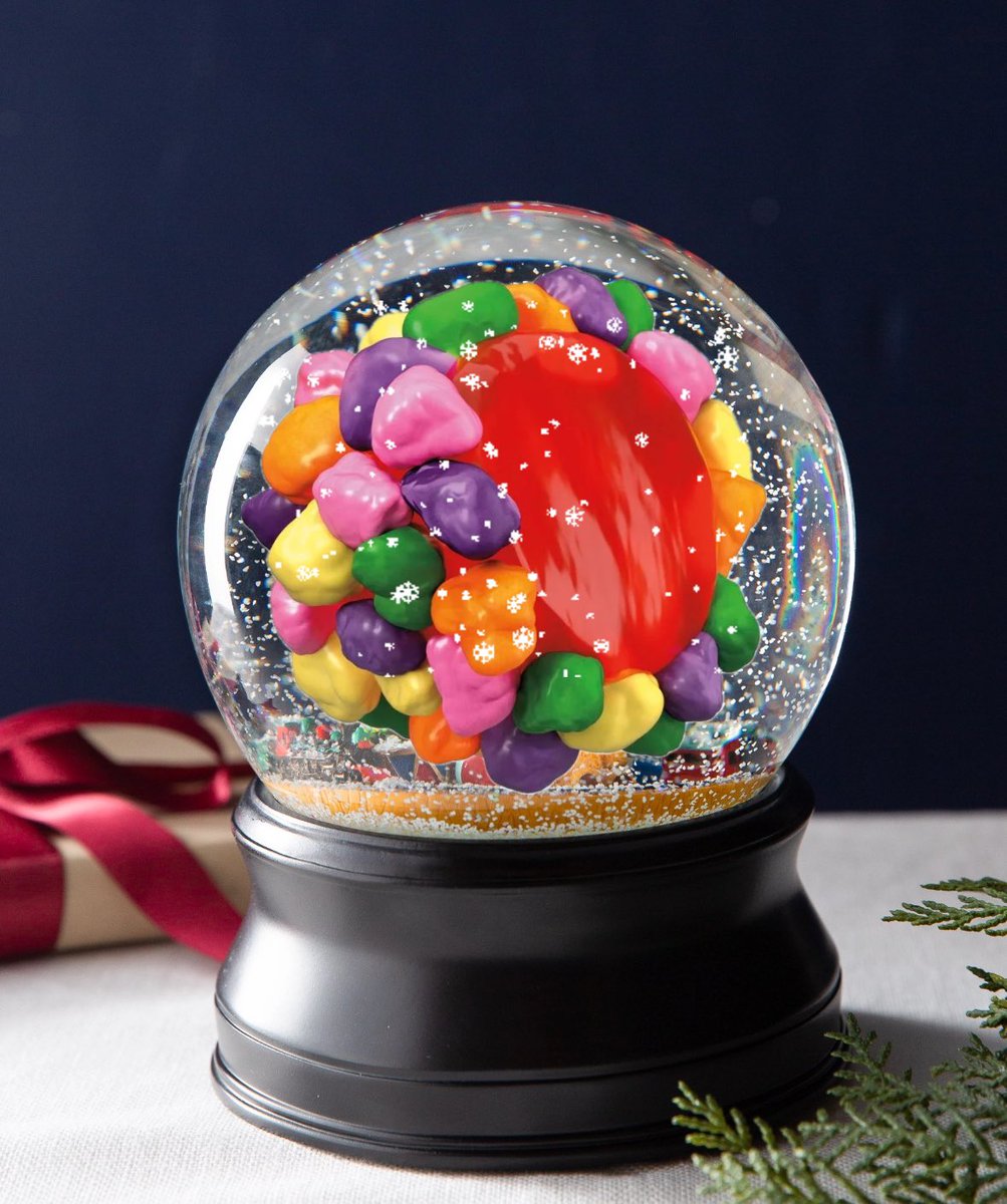 embejeweled13's tweet photo. My prediction for the snow globe this year. I feel it represents the year well https://t.co/Xmv16rEzGc